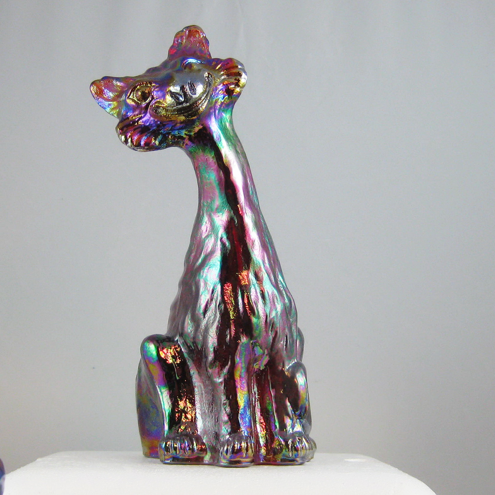 Fenton Alley Cat in Aubergine with Collar and Cuffs Rare Find ugel01ep ...