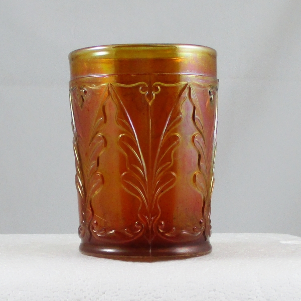 Antique Dugan Vintage Banded Marigold Carnival Glass Mug – Carnival Glass
